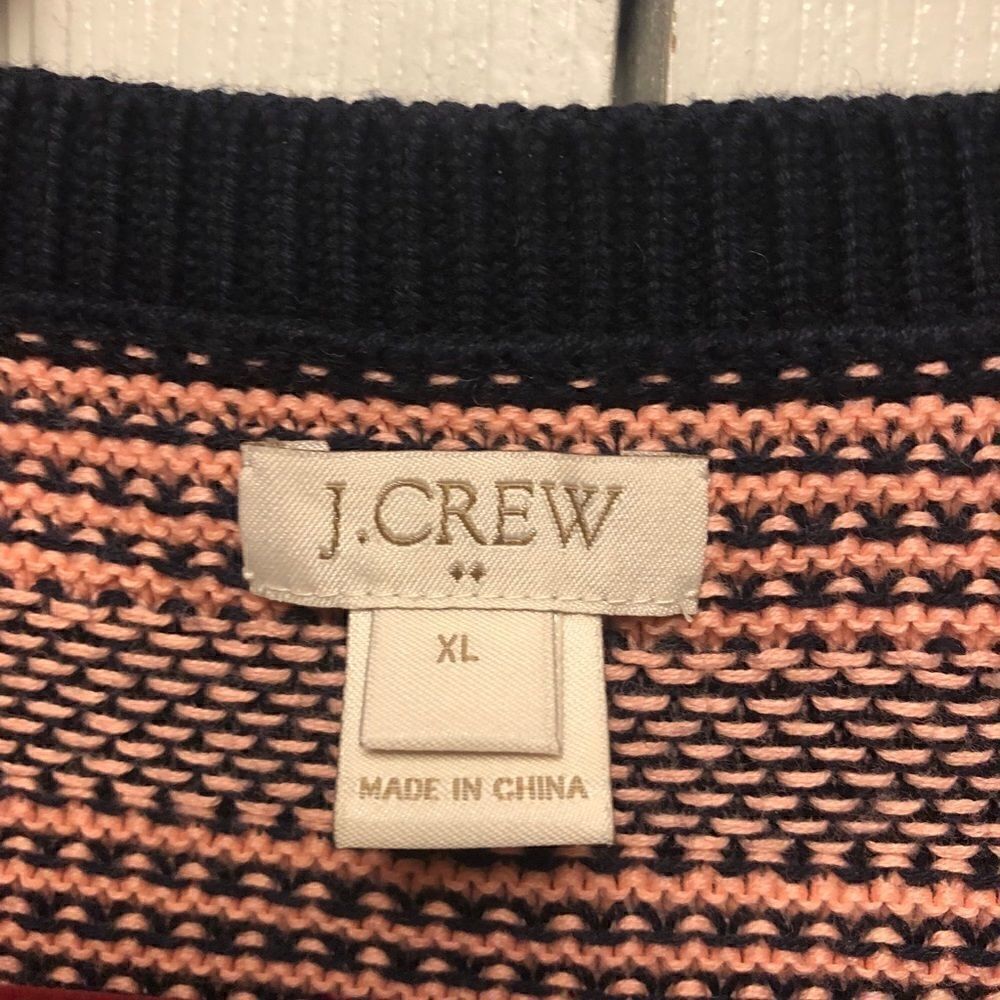 J. Crew Factory Interweaved Striped Sweater - Picture 5 of 5